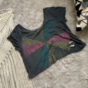 Roxy Crop top/open back